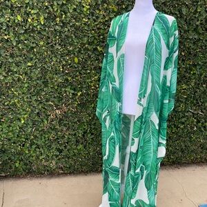 Green Jungle Coverup